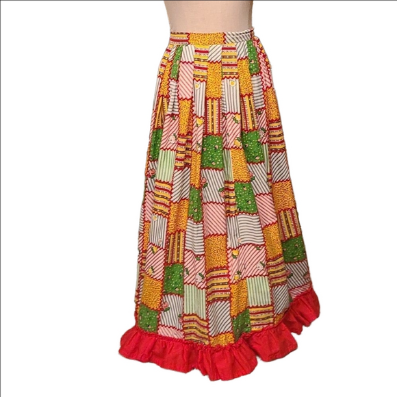 Vintage Dresses & Skirts - Vintage Handmade Long Skirt